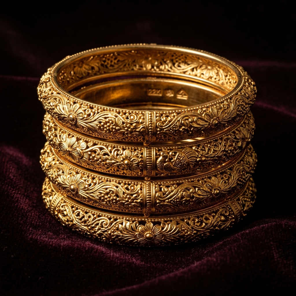 Gold Bangles
